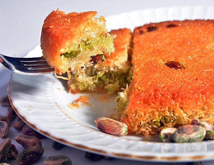 KANAFEH WITH PISTACHIO